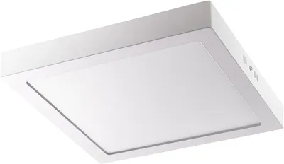 Produktbild von LED-Deckenleuchte eckig 225x225xx35mm 18W weiß