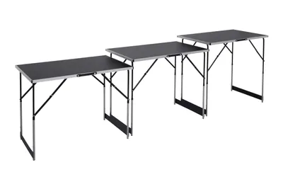 Produktbild von Meister Multifunktionstisch 3-teilig 30 kg Tragkraft je Tisch 100 x 60 cm Tapeziertisch