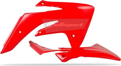 Obrázek produktu pro POLISPORT boční spoiler chladiče červený pro Honda CRF110F