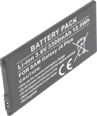Obrázek produktu pro Baterie vhodná pro Samsung Galaxy J4 Plus Li-Polymer baterie typu EB-BG610ABA, EB-BG610ABE, EB-BG611ABE, GH82-17872A