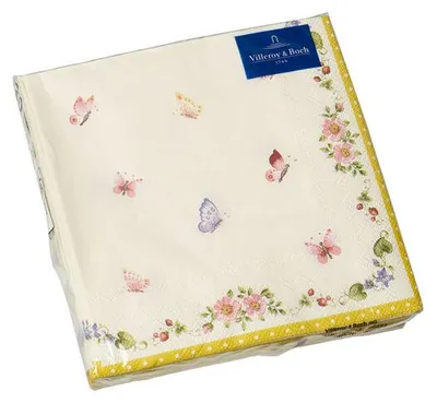 Obrázok produktu pre Papierové stolné obrúsky z kolekcie BUTTERFLIES