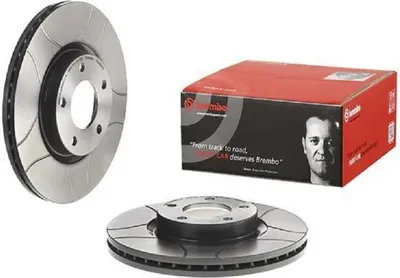 Produktbild von 2x BREMBO 09.9468.76 Bremsscheibe Vorderachse