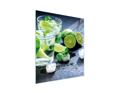 Immagine prodotto di Tagliere in vetro 45x52 lime