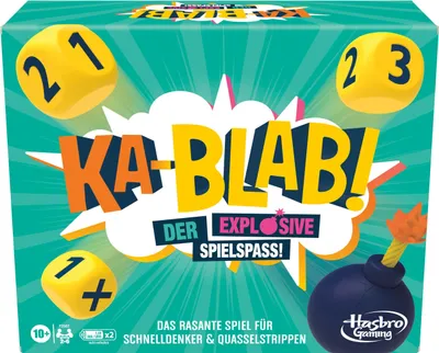 Produktbild von Hasbro Ka-Blab! Spiel für Familien, Teenager und Kinder ab 10 Jahren