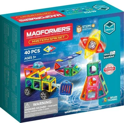 Produktbild von MAGFORMERS Creator Mystery Spin 40 Teile