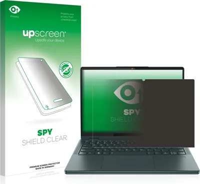 Produktbild von Für Lenovo Yoga 6 13.3" (7. Gen.) Sichtschutzfolie Schutzfolie upscreen Anti-Spy Privacy Sichtschutz Blickschutz Display Schutz Folie Blaulichtfilter
