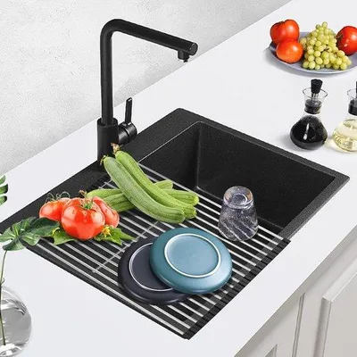 Zdjęcie produktu dla Szafka kuchenna z funkcją składania – wielofunkcyjny stojak do suszenia 43 x 35 cm