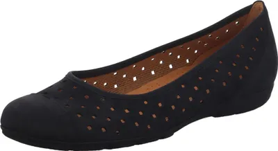 Produktbild von Gabor 64.169 Ballerinas - Damen Halbschuhe - Slipper blau Freizeit NEU