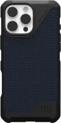 Produktbild von Urban Armor Gear Metropolis LT, Cover, Apple, iPhone 16 Pro Max, 17,5 cm (6.9"), Blau