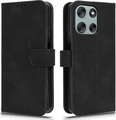 Produktbild von Motorola Moto G56 Hülle - Coverup Klapphülle - Schwarz