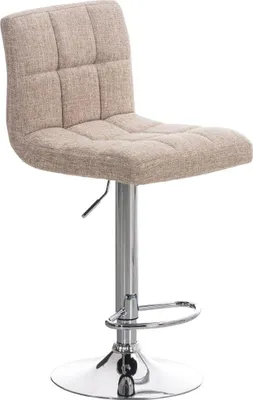 Immagine prodotto di Sgabello da bar con rivestimento in tessuto - Sgabello - girevole a 360° e comfort ergonomico
