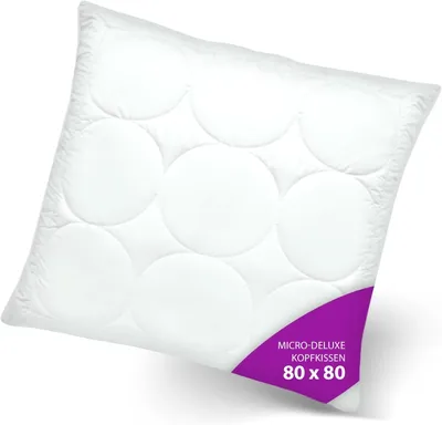Obrázok produktu pre Vankúš Micro-Deluxe 80 x 80 cm – mimoriadny komfort spánku