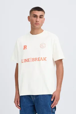 Produktbild von !SOLID SDSELAH Herren T-Shirt Kurzarm Shirt 100% Baumwolle oversize