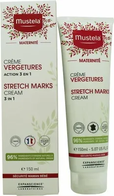 Productafbeelding van Mustela Crème tegen strekkingen, 150 ml