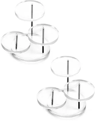 Produktbild von Kleine 3-lagige Acryl-Display für Schmuck und Figuren