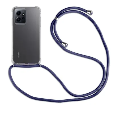 Produktbild von Handykette für Xiaomi Redmi Note 12 5G / Poco X5 5G Handyhülle mit Band Hülle Blau