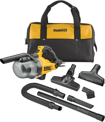 Obrázek produktu pro DeWalt DCV501LN aku vysavač 18V XR, třída "L", pratelný HEPA filtr, bez baterie