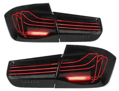 Produktbild von LED-Rücklicht-Einheit, kompatibel mit BMW F30 F35 3er-Serie, verbesserte Sichtbarkeit, Vollständiges Set Rücklichter