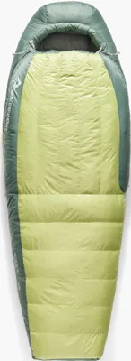 Produktbild von Sea To Summit Damen Ascent -9 Long Daunenschlafsack (Damen bis -9°C / max. Körpergröße 185 cm / Gewicht 1,403kg) Cypress Green L