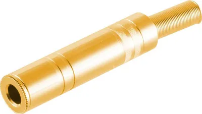 Immagine prodotto di shiverpeaks BS50800-G connettore a filo 6,3 mm oro (BS50800-G)