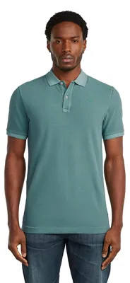 Obrázok produktu pre G-STAR Raw C.V. pánske priliehavé polo tričko Dunda, modrej farby, veľkosť S