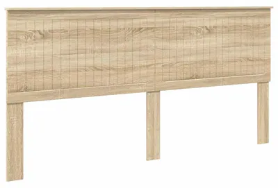 Produktbild von vidaXL Kopfteil mit Kopfteil Sonoma-Eiche 200 cm Holzwerkstoff