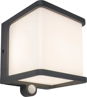 Produktbild von Lampa elewacyjna kinkiet zewnętrzny DOBLO - SOLAR CZUJNIK RUCHU antracyt Lutec 6940101125