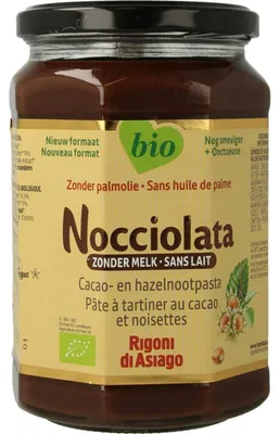 Productafbeelding van Nocciolata Hazelnootpasta zonder melk  (650 gr)