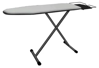Produktbild von BRAUN IB 3001 BK - Baumwolle - Schwarz - Grau - 1220 x 400 mm - 77,5 cm - 96 cm (IB3001BK)