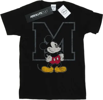 Produktbild von Disney - "M" T-Shirt für Damen BI1344 (S) (Schwarz)