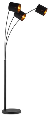 Immagine prodotto di Home Sweet Home Lampada da terra moderna - Lampada da terra - Paralume a 3 luci