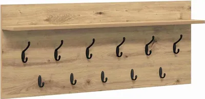 Obrázek produktu pro vidaXL Nástěnný noční stolek Artisan – dub 100 x 40 x 12 cm