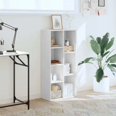 Produktbild von Stabli Bücherregal Weiß 50x25x105cm Holzwerkstoff - DE878125 - Bücherregale