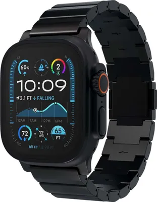 Produktbild von Decoded Titanium Strap for Apple Watch Ultra 1&2 Titanium Black
