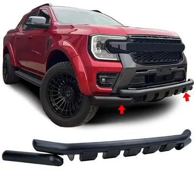 Für Ford Ranger T9 ab 2023- Unterfahrschutz Nudgebar Schwarz Stoßstange in der Farbe Schwarz von Carparts-Online GmbH