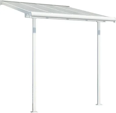 Zdjęcie produktu dla Palram - Canopia Aluminiowa osłona tarasowa Sierra White 228x225x300 cm