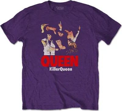 Produktbild von Queen Killer Queen Purple M T-Shirt