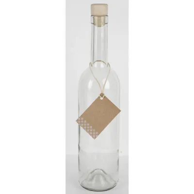 Produktbild von Omega Flasche Bordeaux 750 ml mit Korken 7,5x31 cm