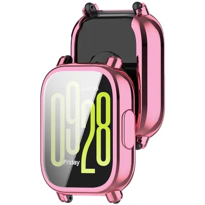 Produktbild von Etui z osłoną ekranu Bizon Case Watch Felipe do Xiaomi Redmi Watch 5 Lite, różowe