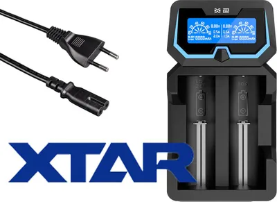 Produktbild von Xtar X2 – Ladegerät für Lithium Ionen 3,6-3,7V und Ni/MH 1,2V Akkus