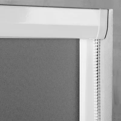 Produktbild von Kassettenrollo in Grau, verdunkelnd, Höhe 175 cm,  Grau 40 x 175