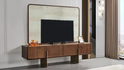 Produktbild von Wohnzimmer Set Besteht ausTV Lowboard und TV Rahmen JVmoebel