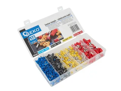 Obrázek produktu pro GEKO Kabelové lisovací dutinky 450ks G03604