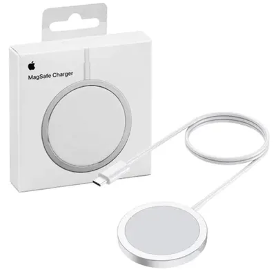 Productafbeelding van Apple MagSafe Oplader - Draadloze oplader - 15W - 1 meter - Wit