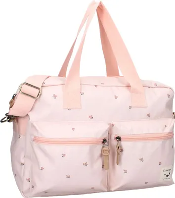 Produktbild von Große Rosa Baby Wickeltasche | mit Wickelunterlage | Kidzroom Care