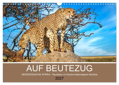 Produktbild von AUF BEUTEZUG (Wandkalender 2027 DIN A3 quer), CALVENDO Monatskalender