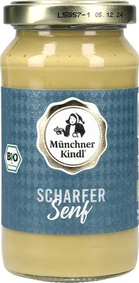 Produktbild von Münchner Kindl Scharfer Senf 200ml