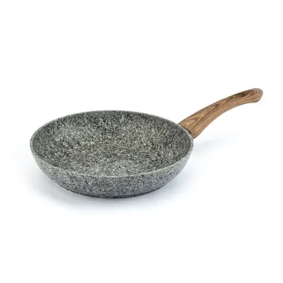 Produktbild von Granit PFANNE Ø 24cm Antihaftbeschichtet Bratpfanne Induktionspfanne KONIGHOFFER