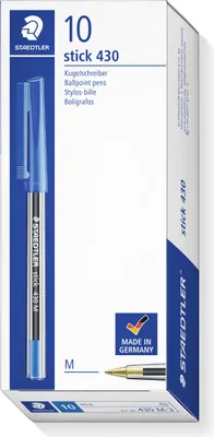 Produktbild von Staedtler - Ballkastenstock 430 m blau | 10 Stück