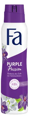 Zdjęcie produktu dla Fa Dezodorant Purple Passion zmysłowy zapach 48 godzin ochrony 150ml